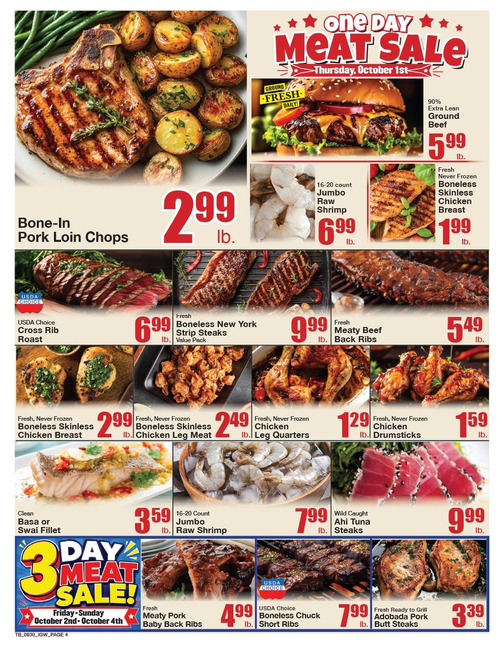 Garrett's IGA Weekly Ad September 30 - October 6, 2026