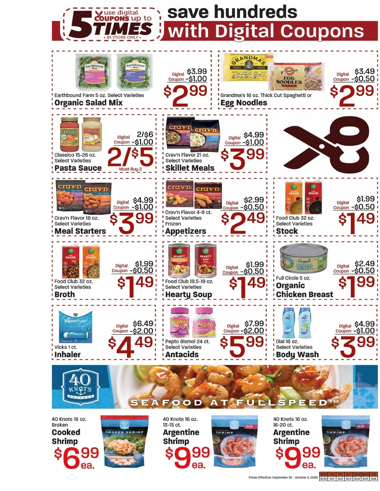Honey's Marketplace (260 East 300 South, Kanab, UT) Weekly Ad September 30 - October 6, 2026