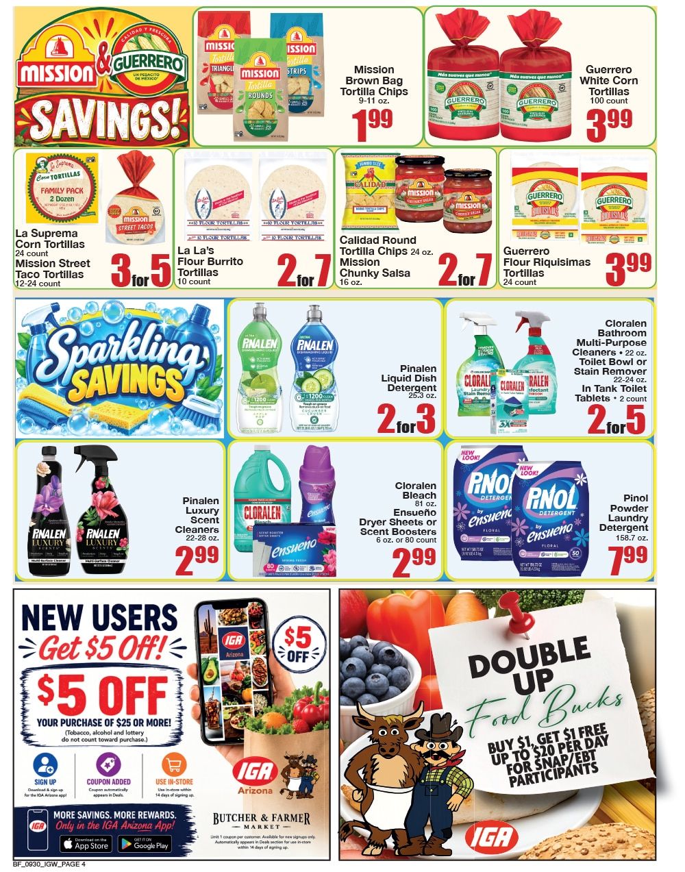 Butcher & Farmer Market Weekly Ad September 30 - October 6, 2026