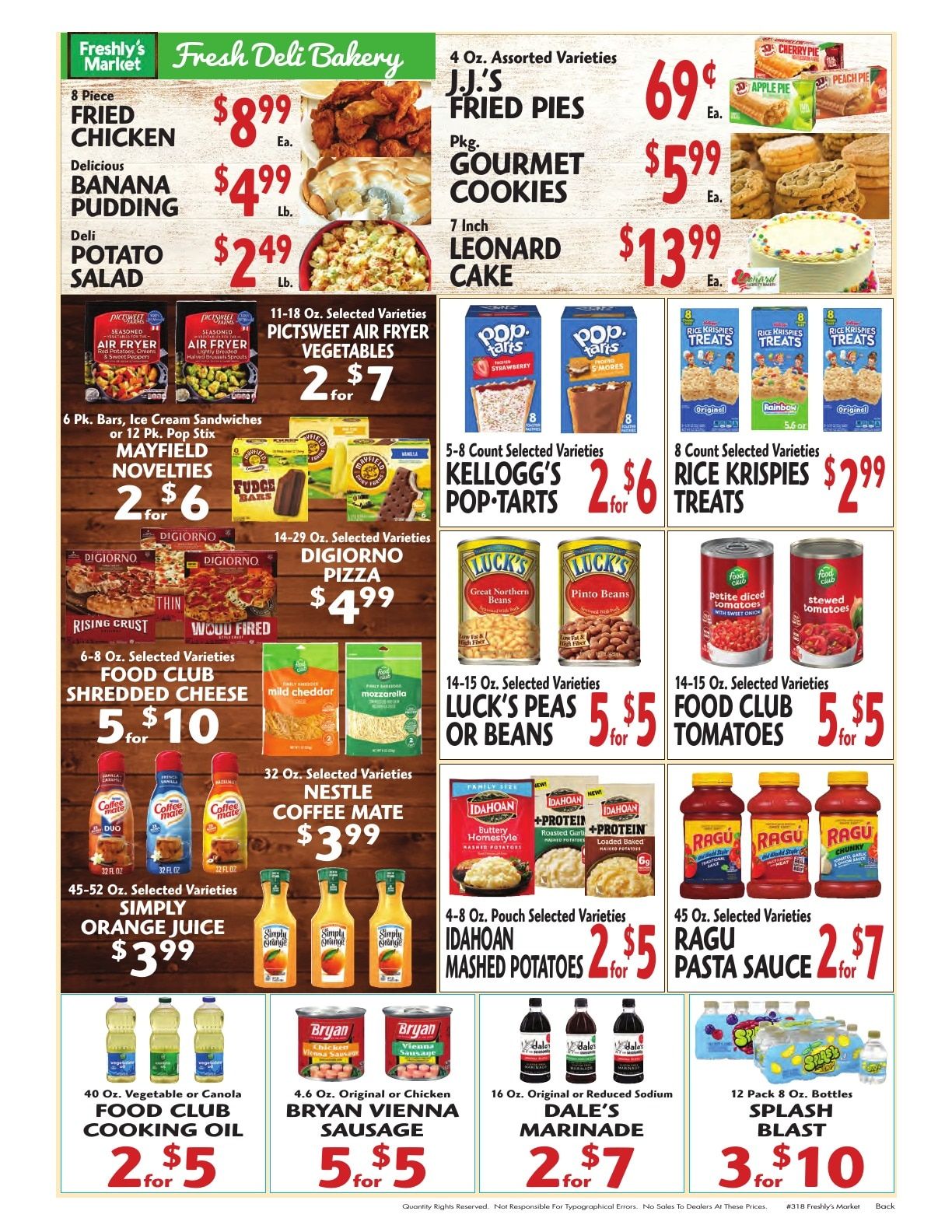 Freshly's Market Weekly Ad September 30 - October 6, 2026