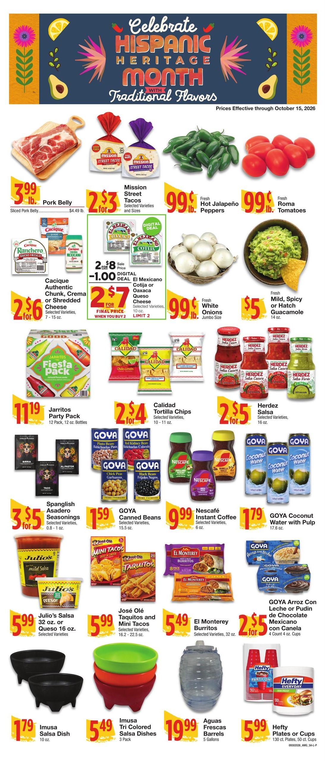 Amigos United (Lubbock Area, TX) Weekly Ad September 30 - October 6, 2026