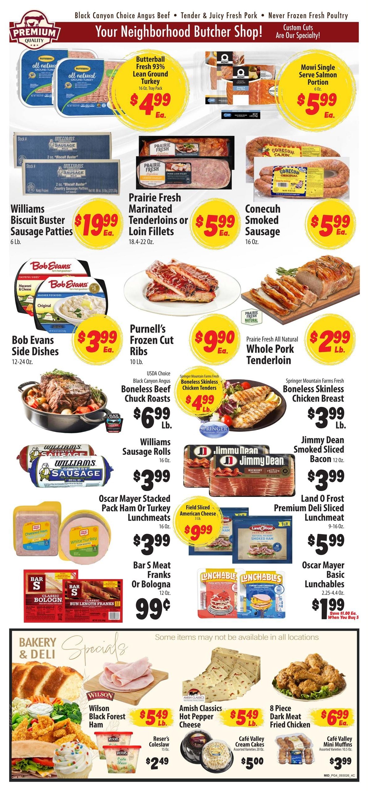 Food Giant (Jackson Area, TN) Weekly Ad September 30 - October 6, 2026