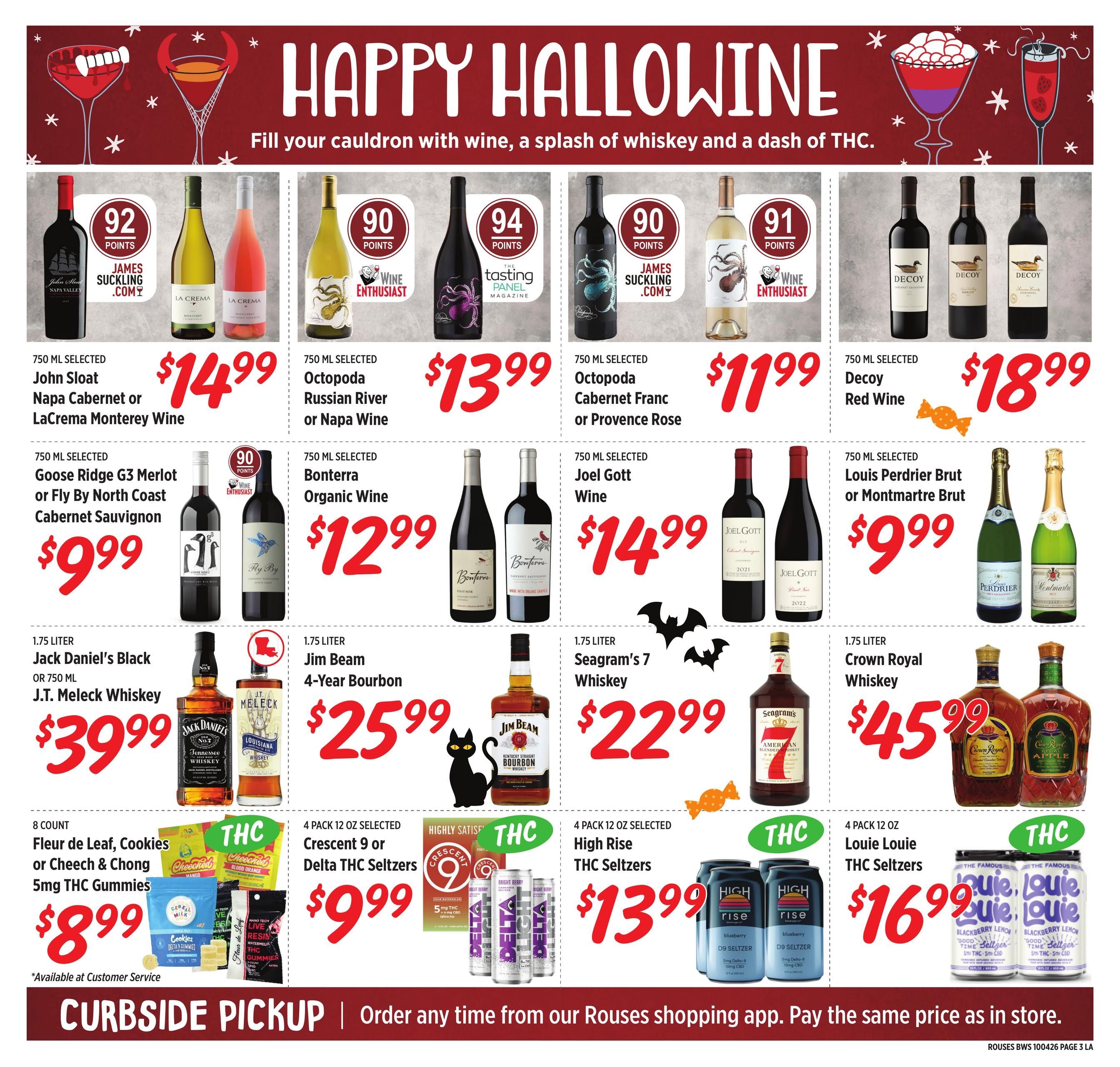 Rouses Supermarkets (Albany Area, LA) Weekly Ad September 30 - November 4, 2026