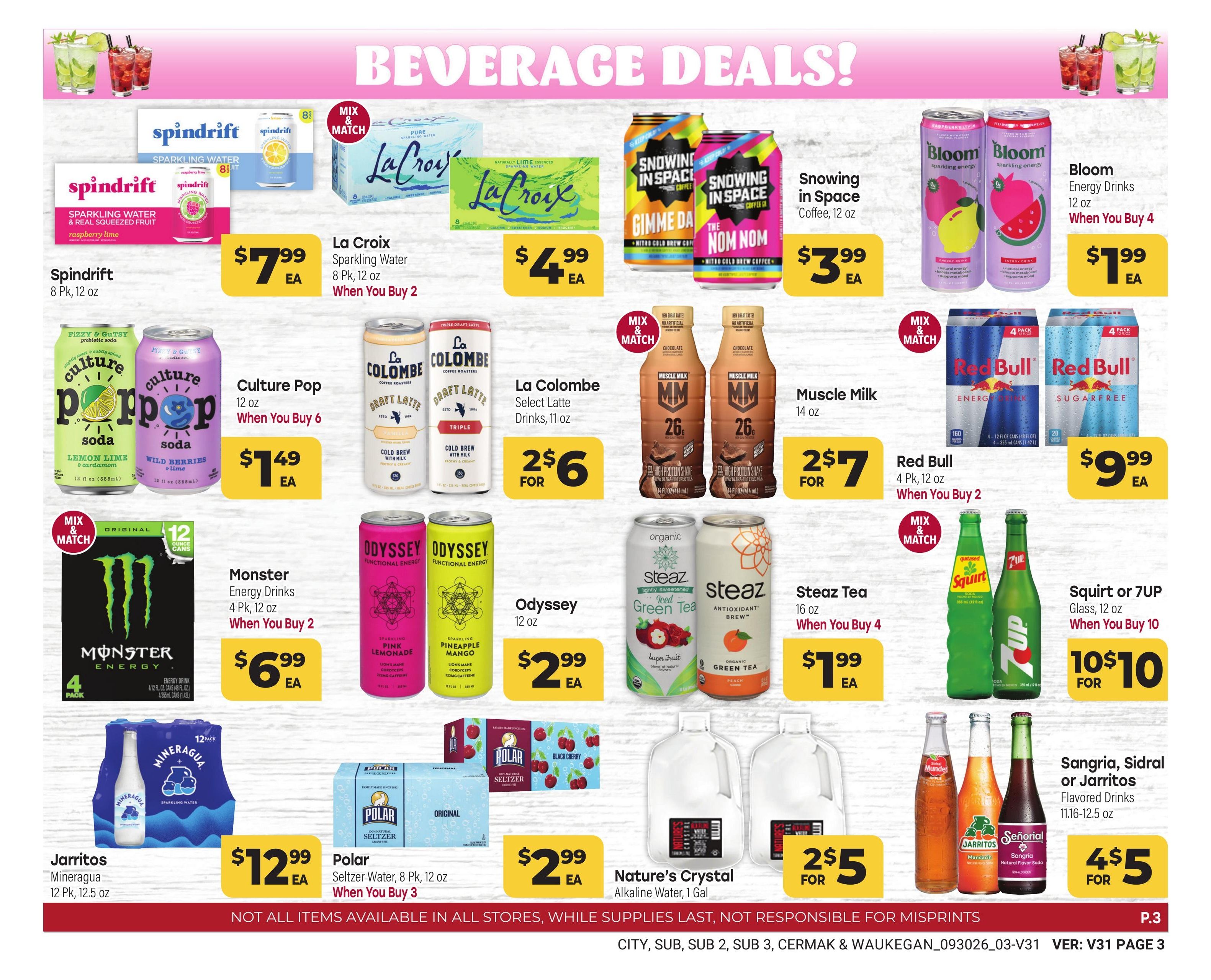 Tony's Fresh Market Weekly Ad September 30 - November 3, 2026