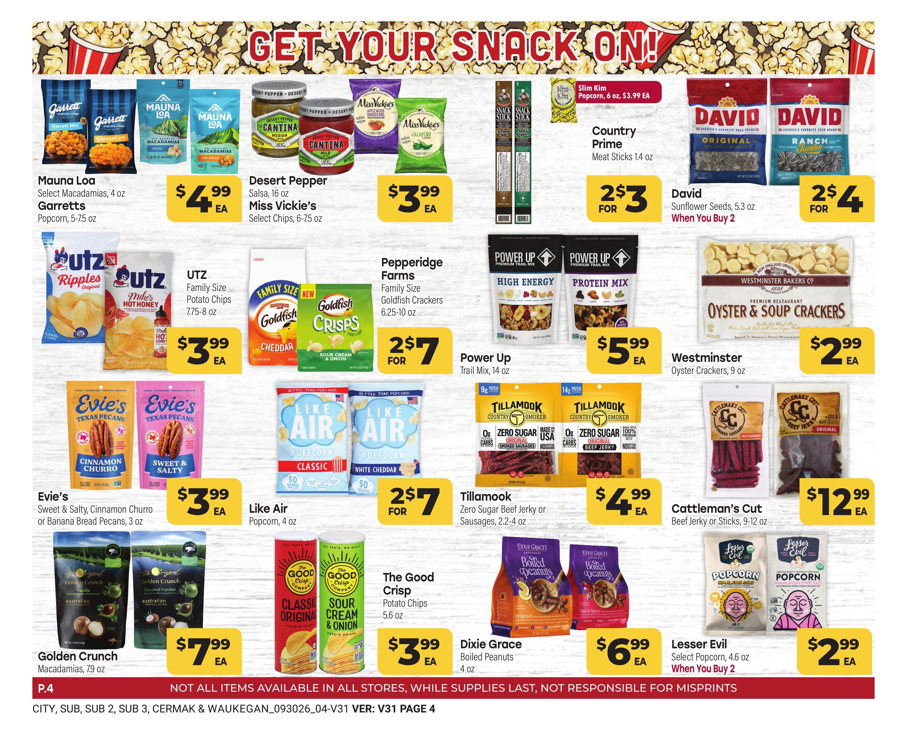 Tony's Fresh Market Weekly Ad September 30 - November 3, 2026
