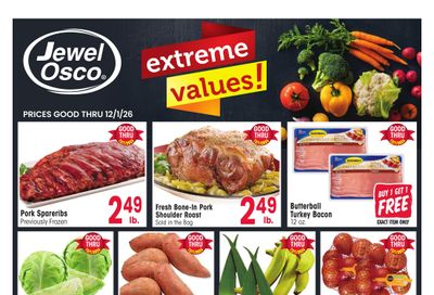 Jewel-Osco Specialty Publication Weekly Ad September 30 - December 1, 2026