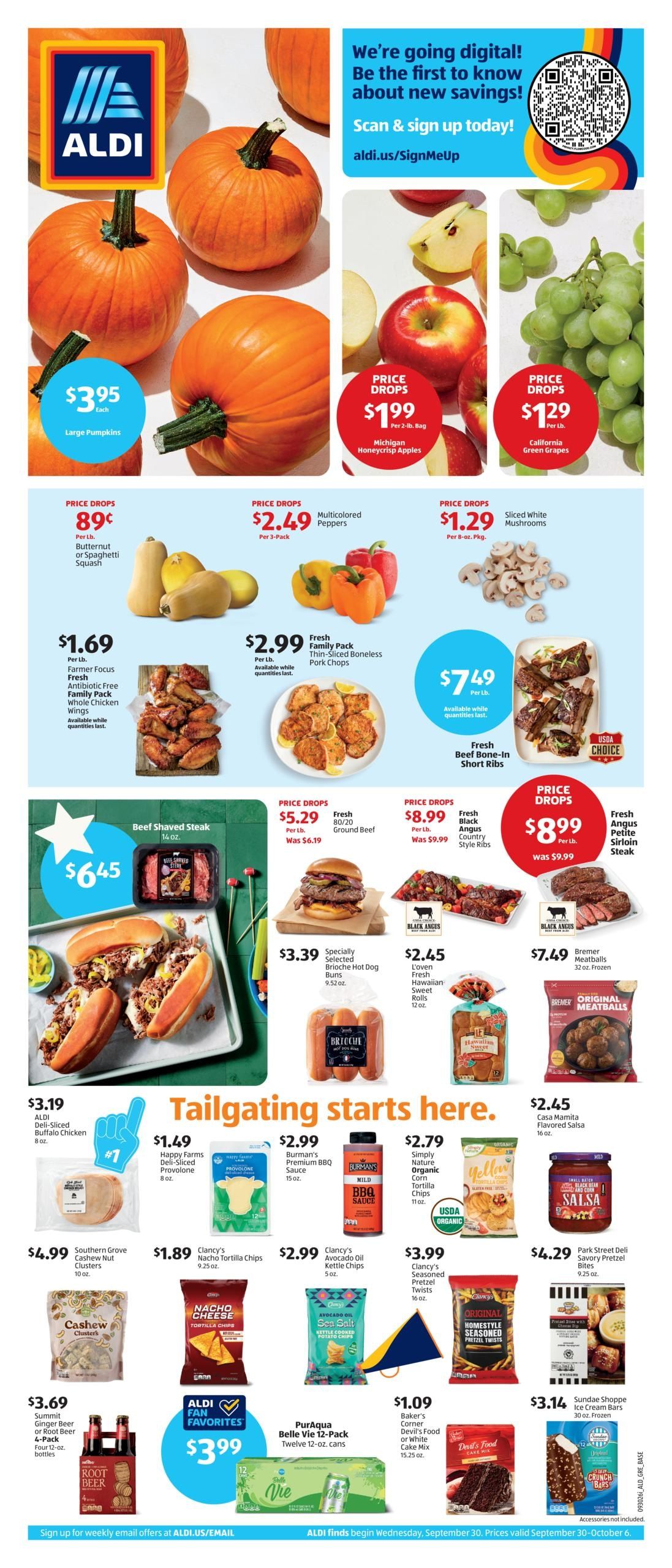 ALDI (Dennison Area, IL) Weekly Ad September 30 - October 6, 2026