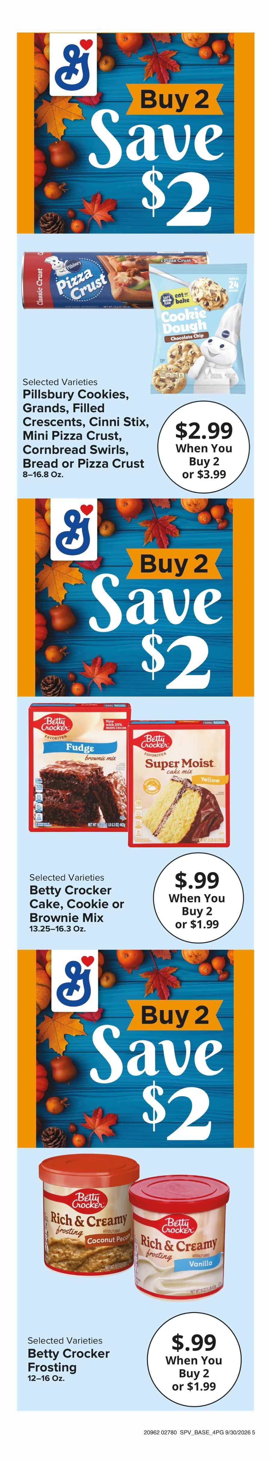 Muncy's Supermarket Happy Harvest Deals Weekly Ad September 30 - October 6, 2026