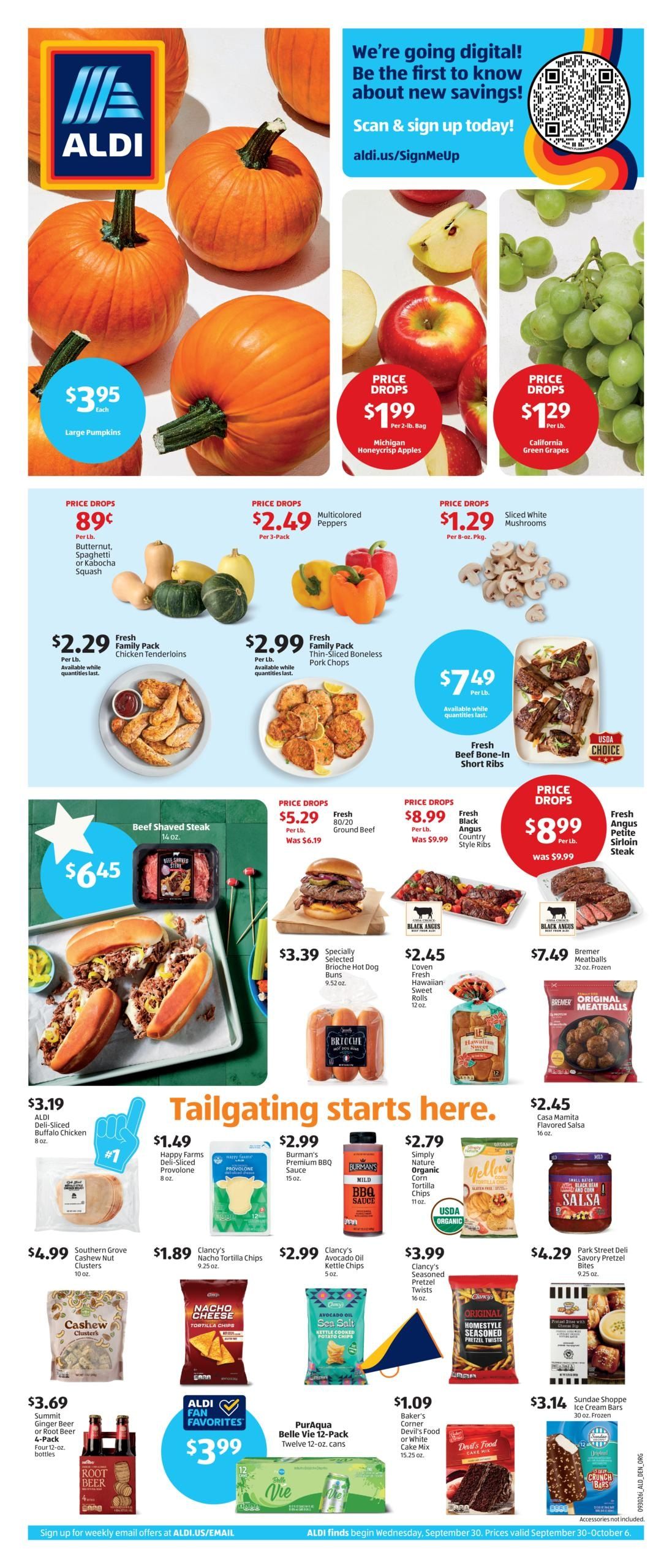 ALDI (Shreveport Area, LA) Weekly Ad September 30 - October 6, 2026