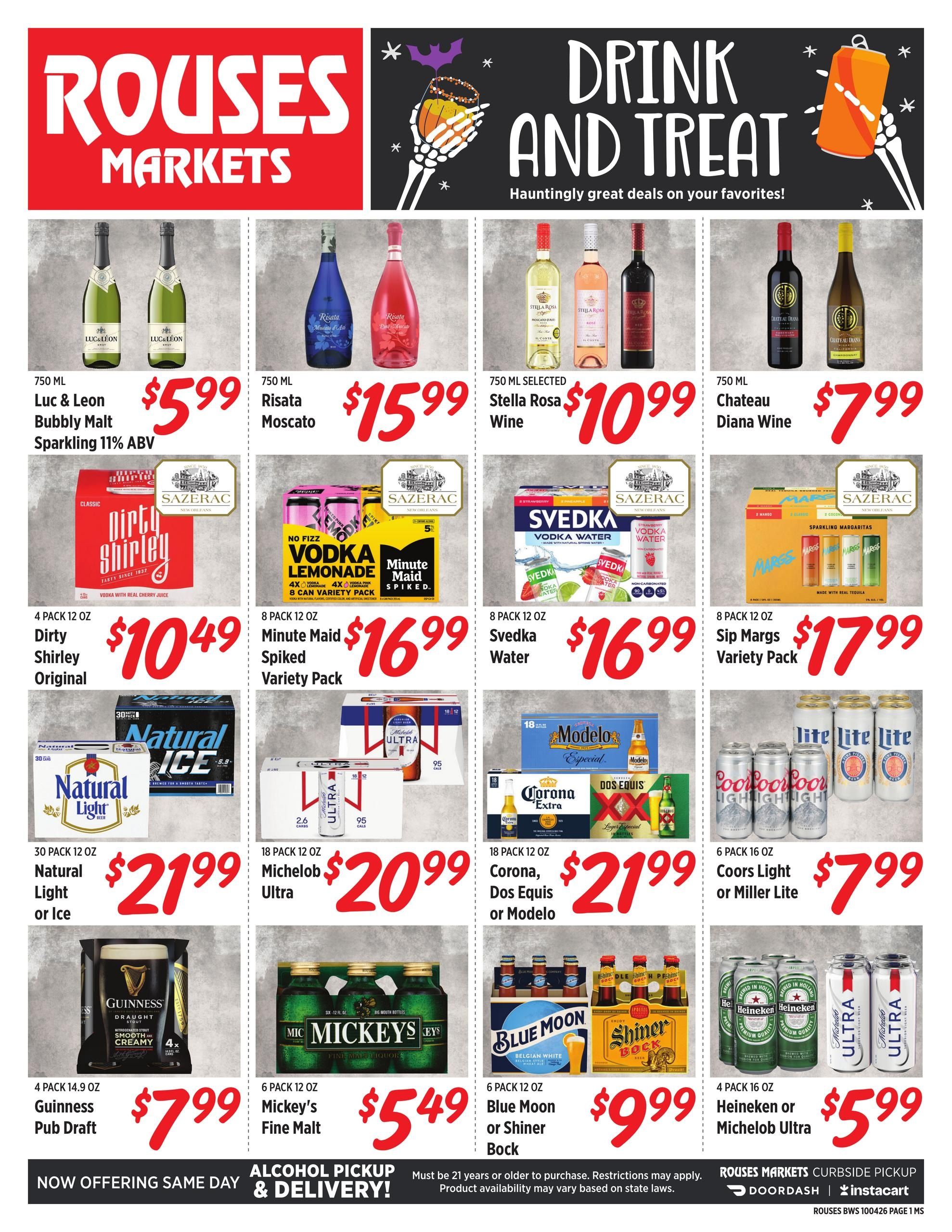 Rouses Supermarkets (Biloxi Area, MS) Weekly Ad September 30 - November 4, 2026