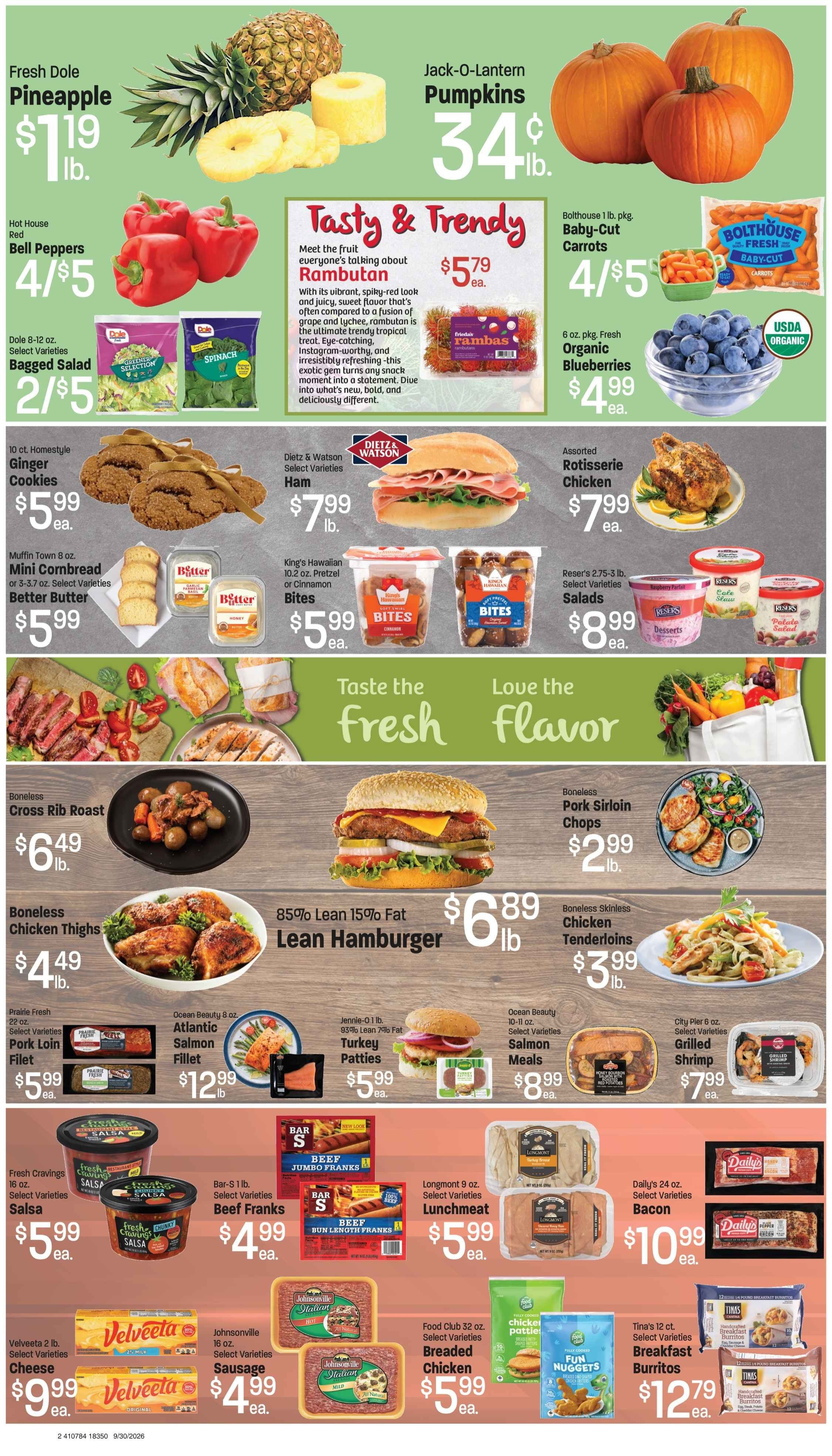 M&W Markets (Boise, ID) Weekly Ad September 30 - October 6, 2026
