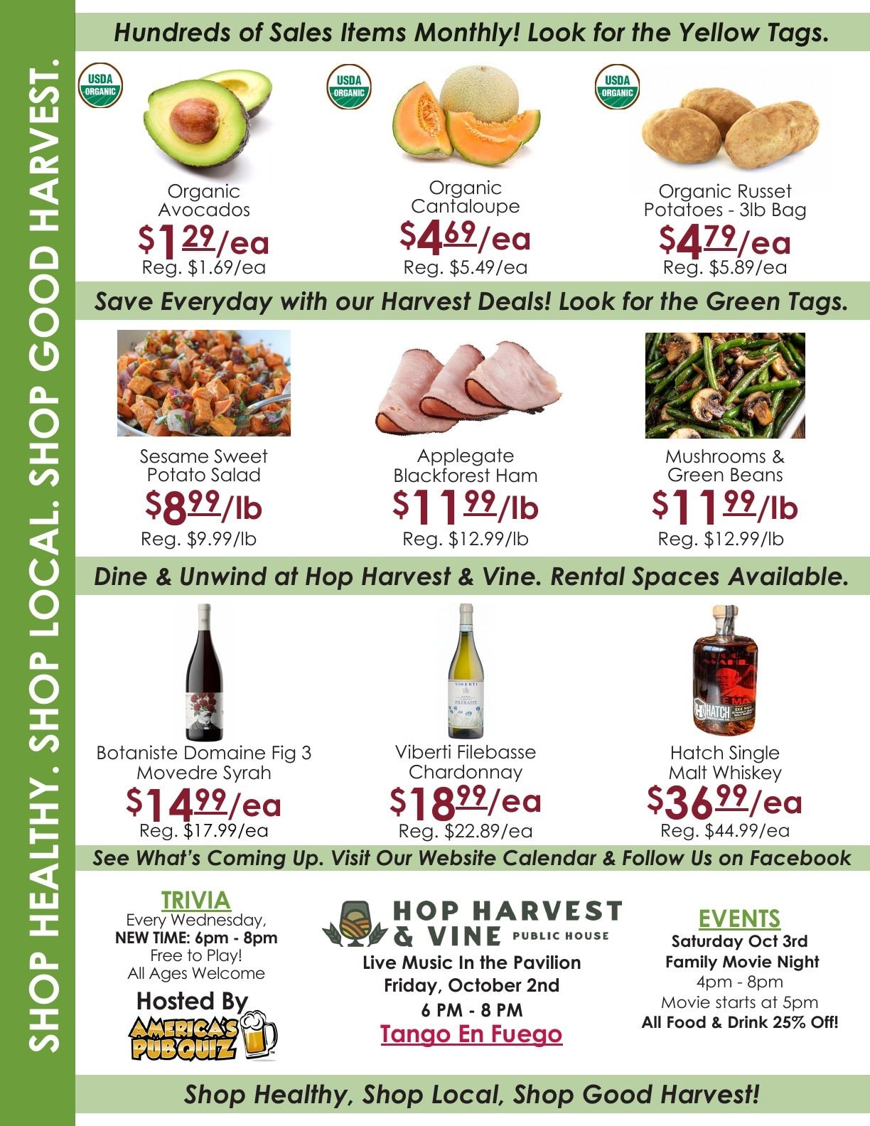 Good Harvest Market Weekly Ad October 2 - 8, 2026