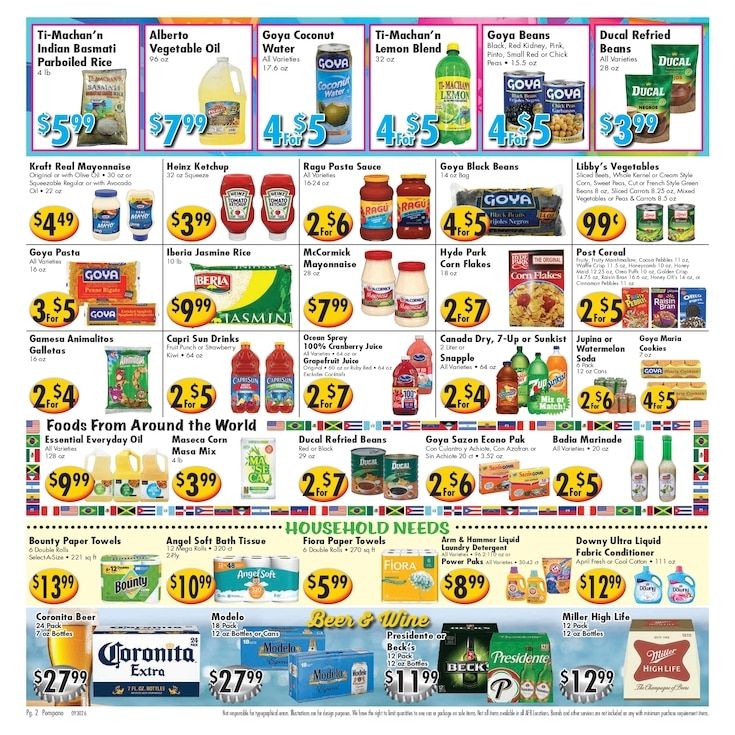 Ideal Food Basket (Pompano Beach, FL) Weekly Ad October 7 - 13, 2026
