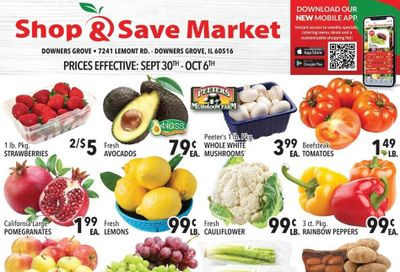 Shop And Save Market (Aurora-Naperville Area, IL) Weekly Ad September 30 - October 6, 2026