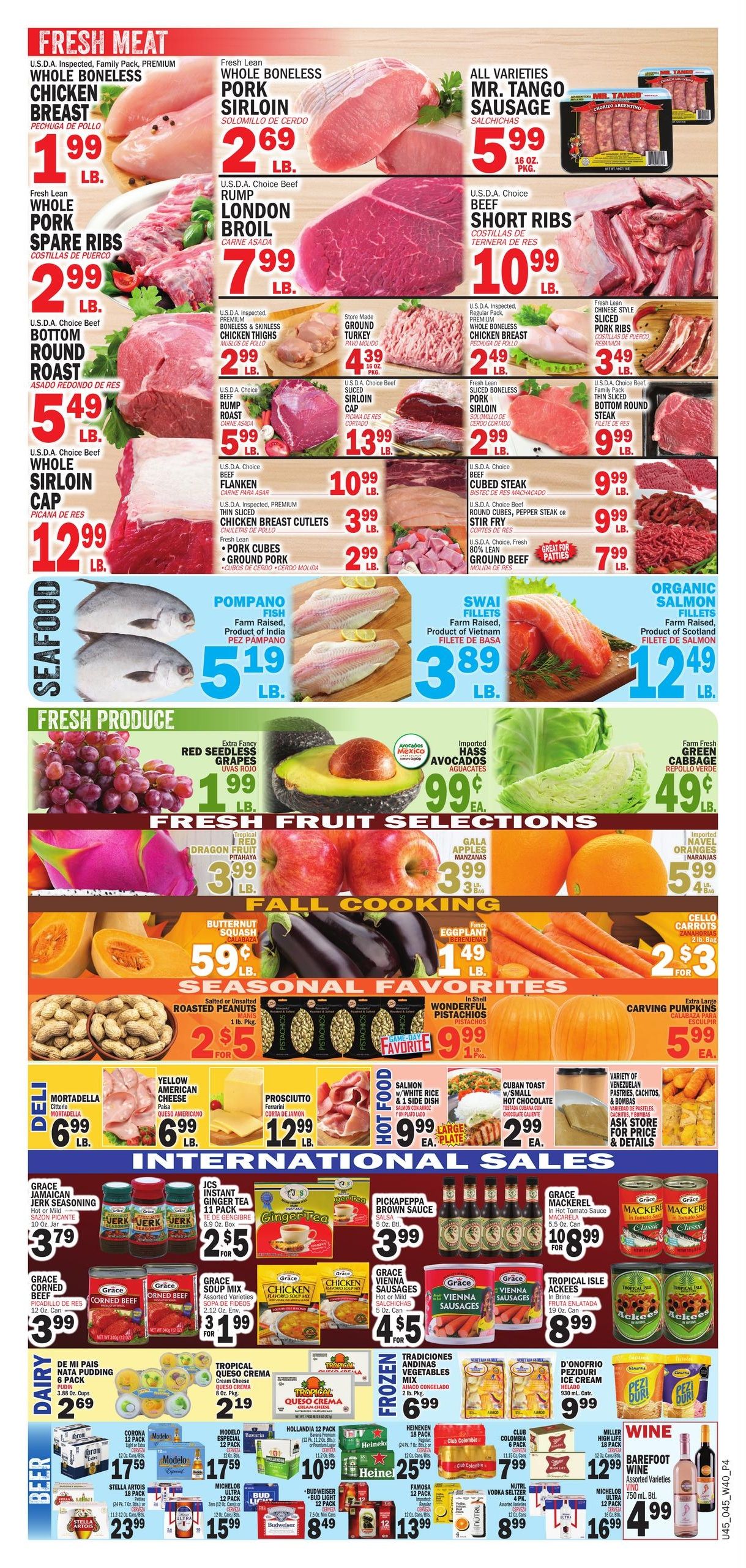 Bravo Supermarket (Hollywood Area, FL) Bravo Florida Weekly Weekly Ad October 1 - 7, 2026