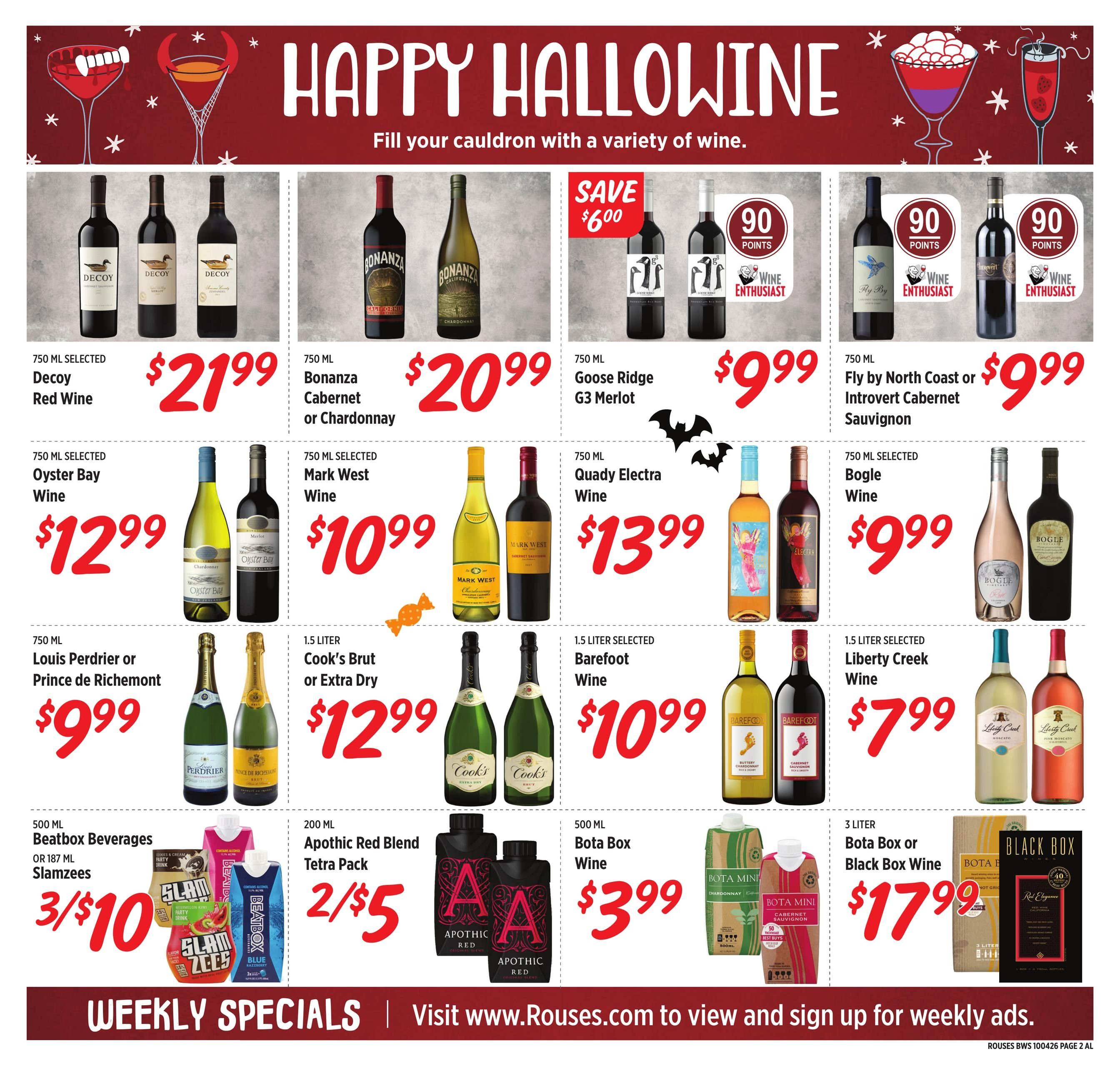 Rouses Supermarkets (Citronelle Area, AL) Weekly Ad September 30 - November 4, 2026