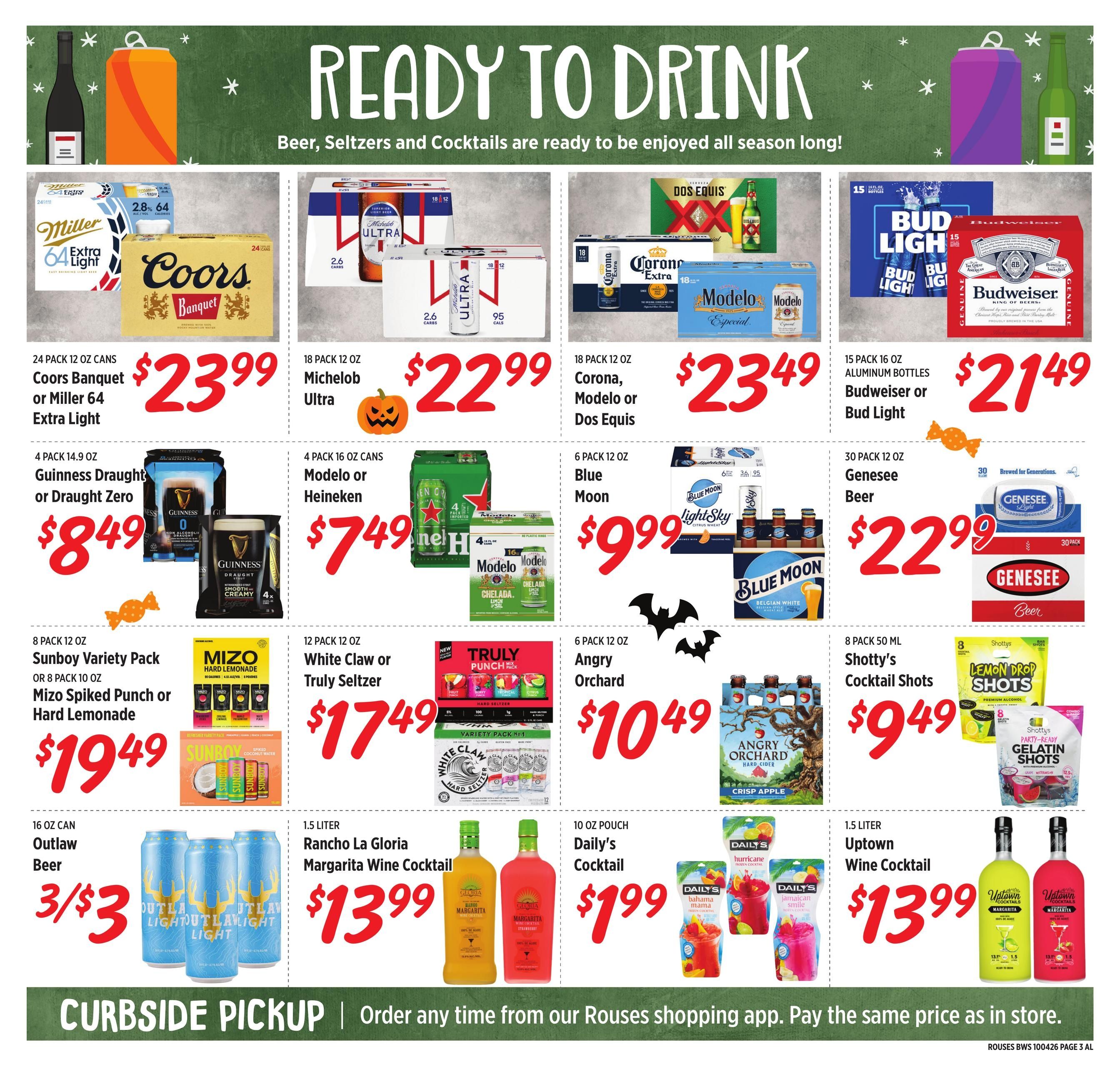 Rouses Supermarkets (Citronelle Area, AL) Weekly Ad September 30 - November 4, 2026