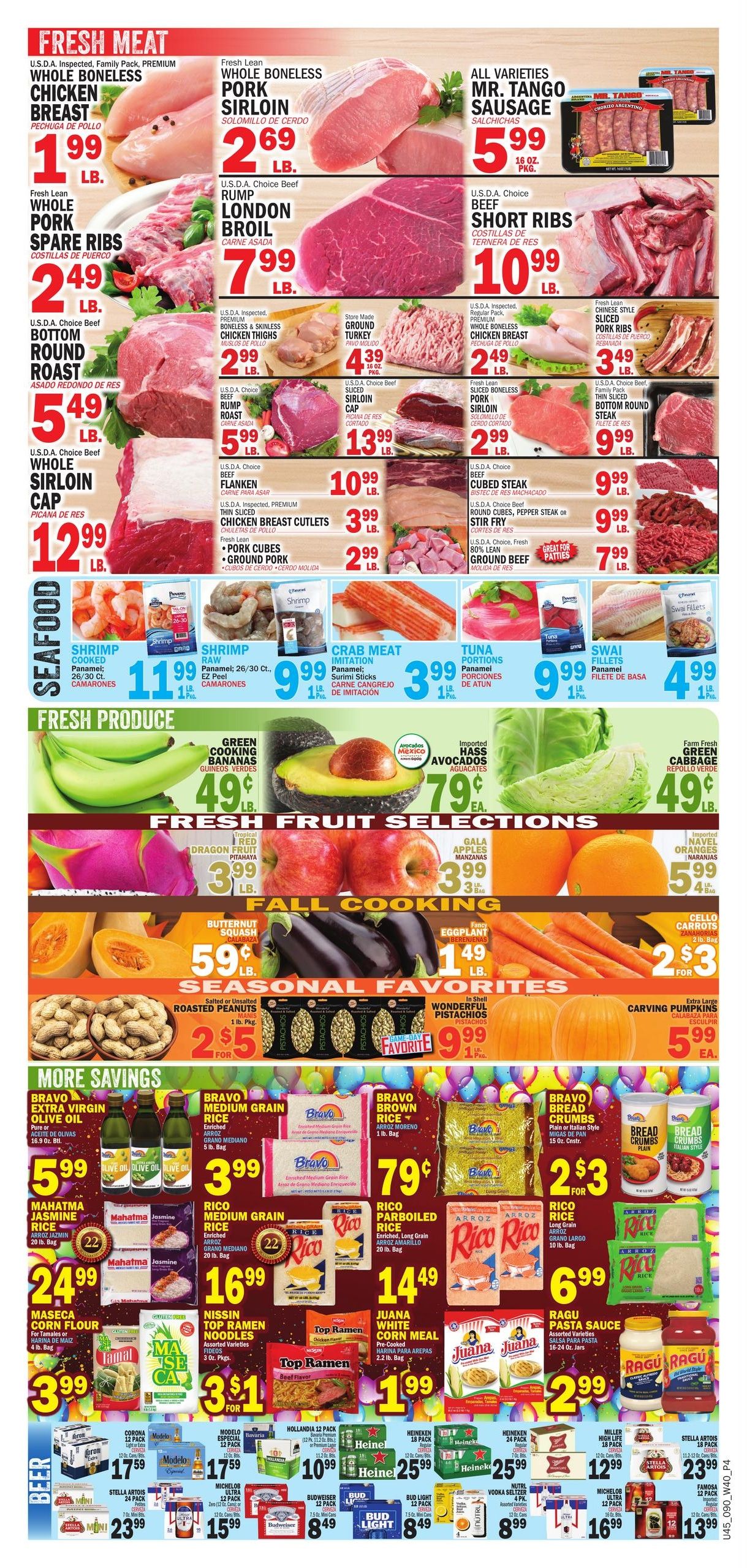 Bravo Supermarket (Palm Bay Area, FL) Bravo Florida Weekly Weekly Ad October 1 - 7, 2026