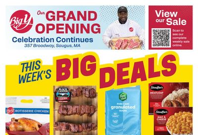 Big Y (Marblehead Area, MA) Weekly Ad October 1 - 7, 2026