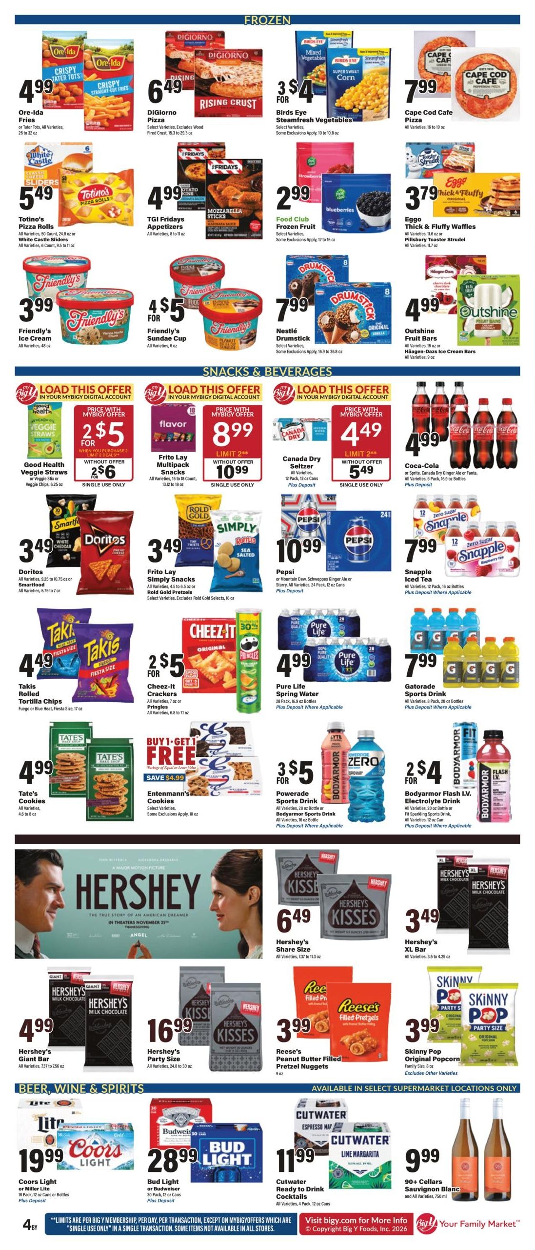 Big Y (Marblehead Area, MA) Weekly Ad October 1 - 7, 2026