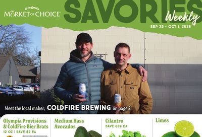 Market of Choice Weekly Specials Weekly Ad September 25 - October 1, 2026