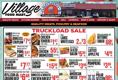 Village Food Mart Weekly Ad October 1 - 7, 2026