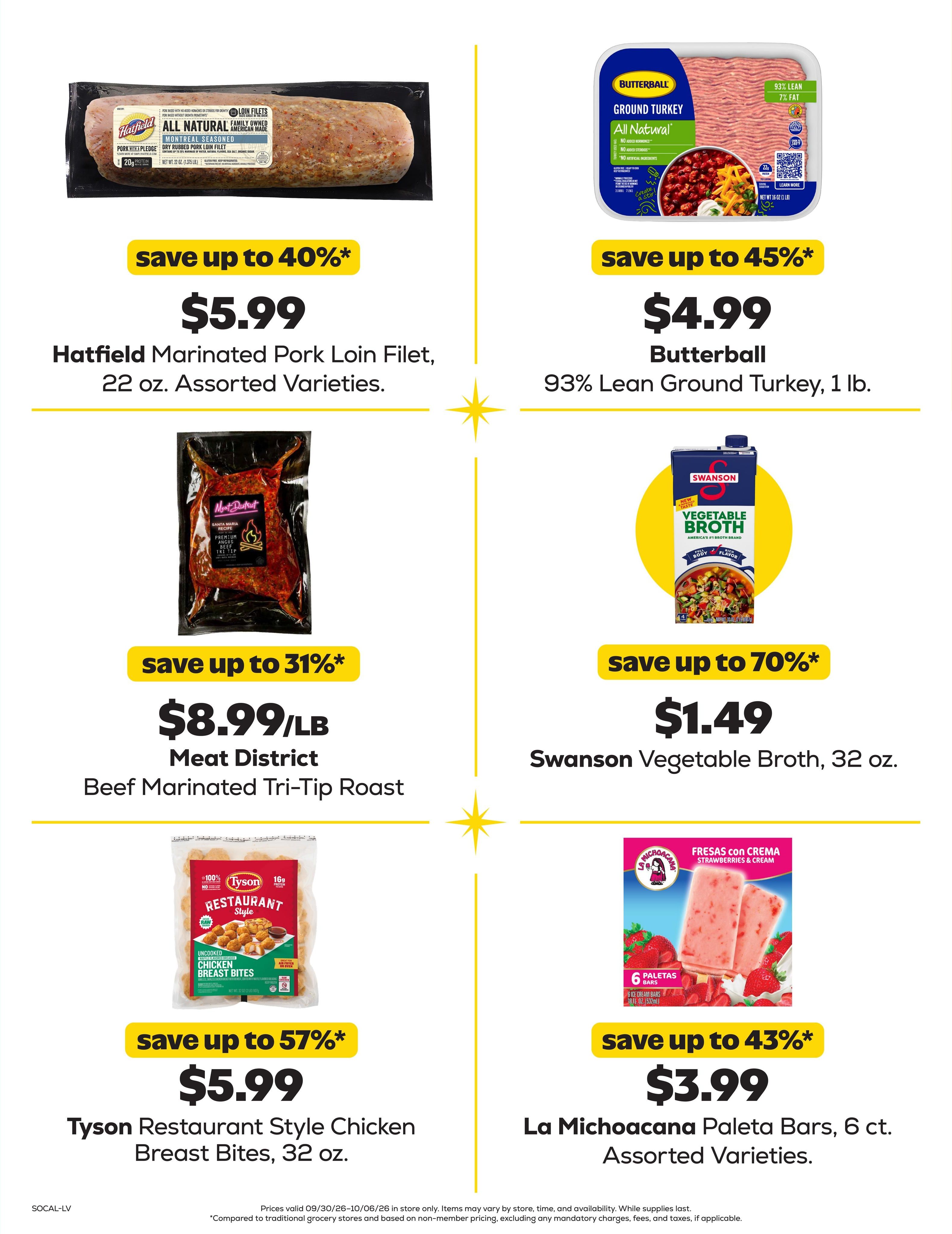 Grocery Outlet (La Puente Area, CA) Weekly Ad September 30 - October 6, 2026