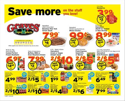 Graves' Shop 'n Save Weekly Ad October 4 - 10, 2026