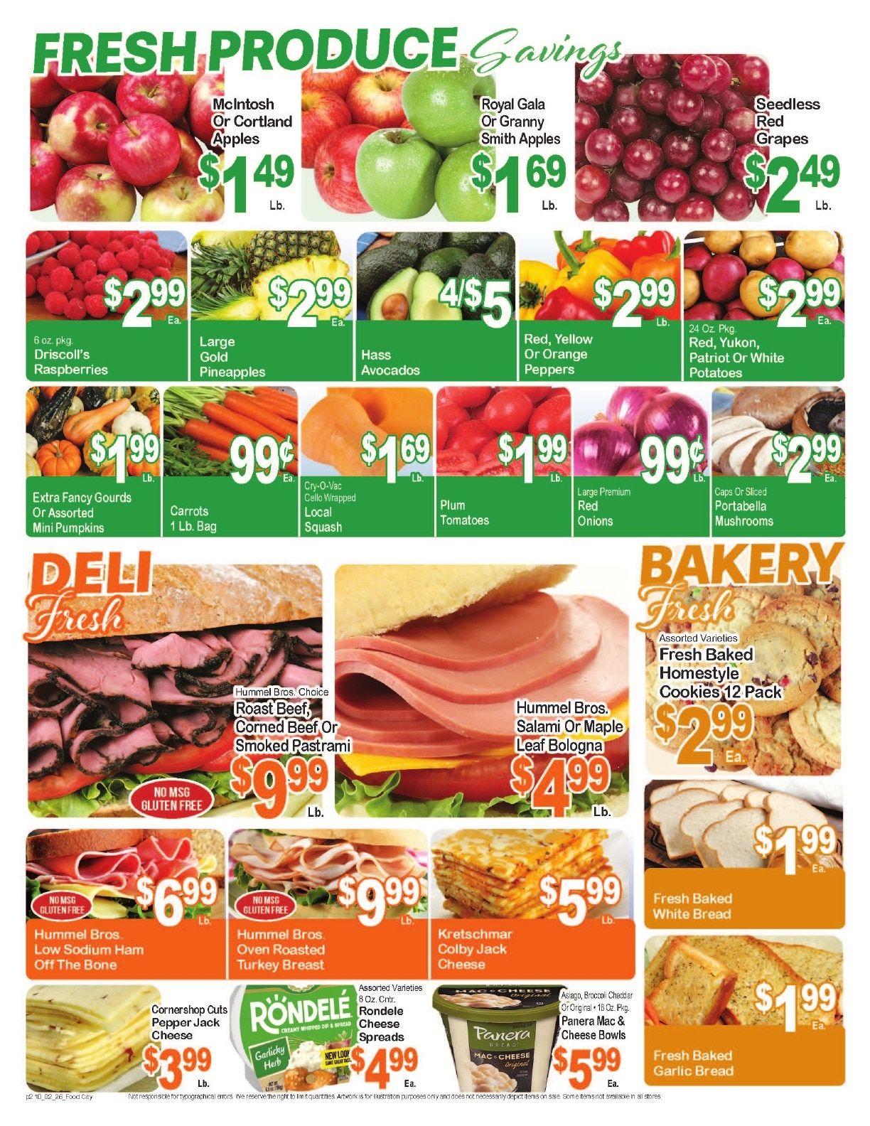 Food City New England Weekly Ad October 2 - 8, 2026