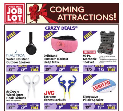 Ocean State Job Lot Coming Attractions Weekly Ad October 1 - 7, 2026