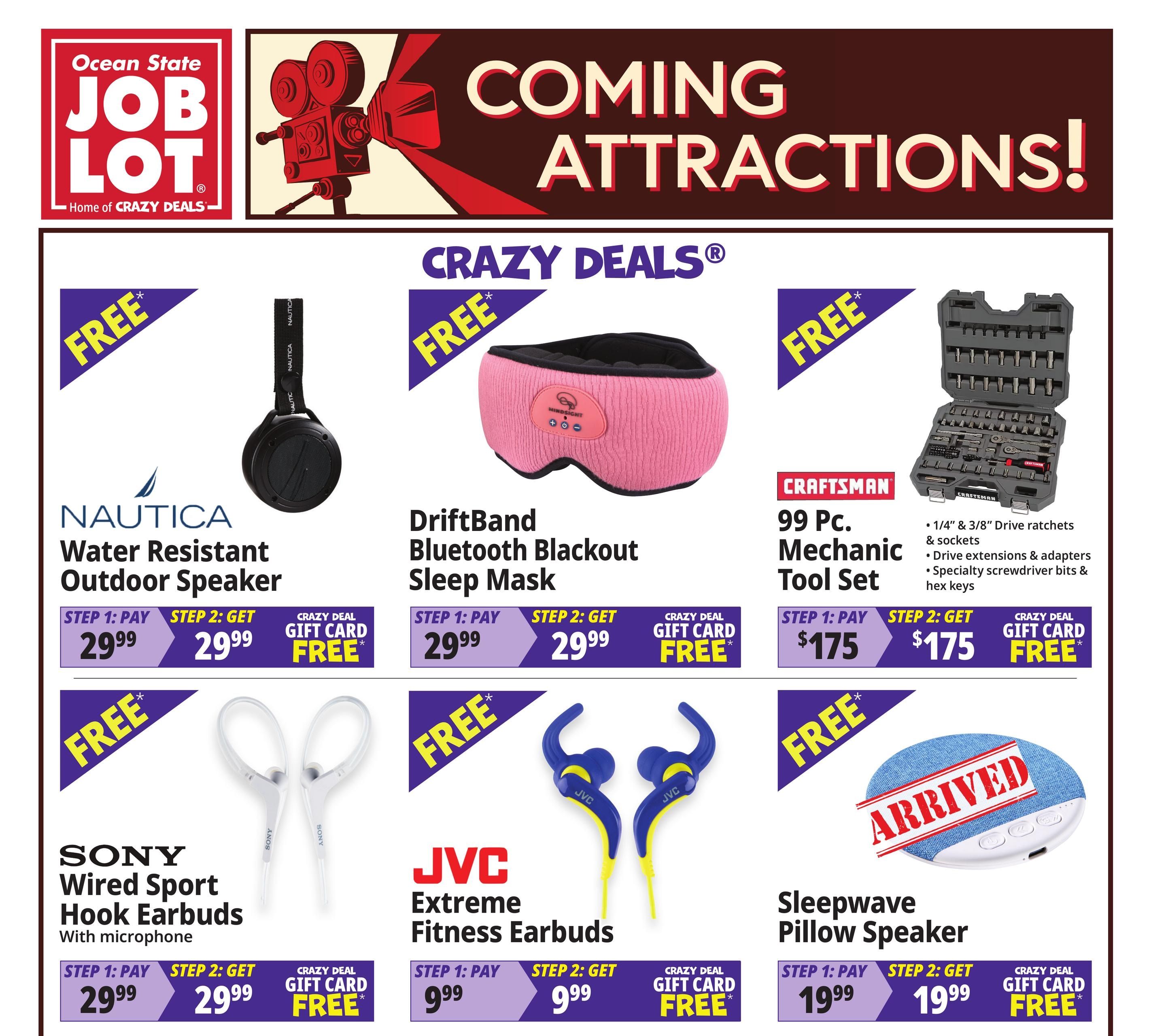 Ocean State Job Lot Coming Attractions Weekly Ad October 1 - 7, 2026