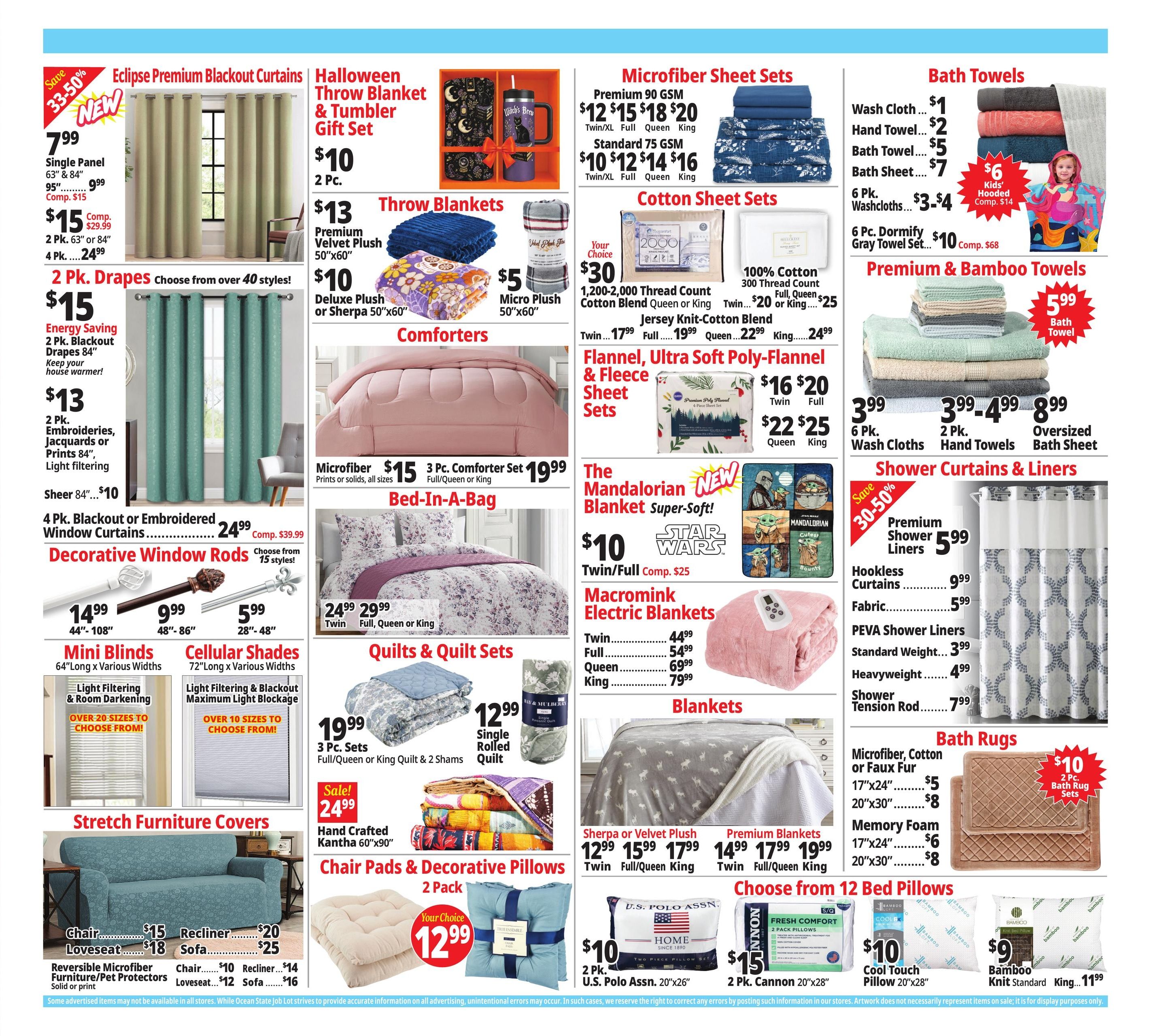 Ocean State Job Lot (Bridgeport Area, CT) Weekly Ad October 1 - 7, 2026