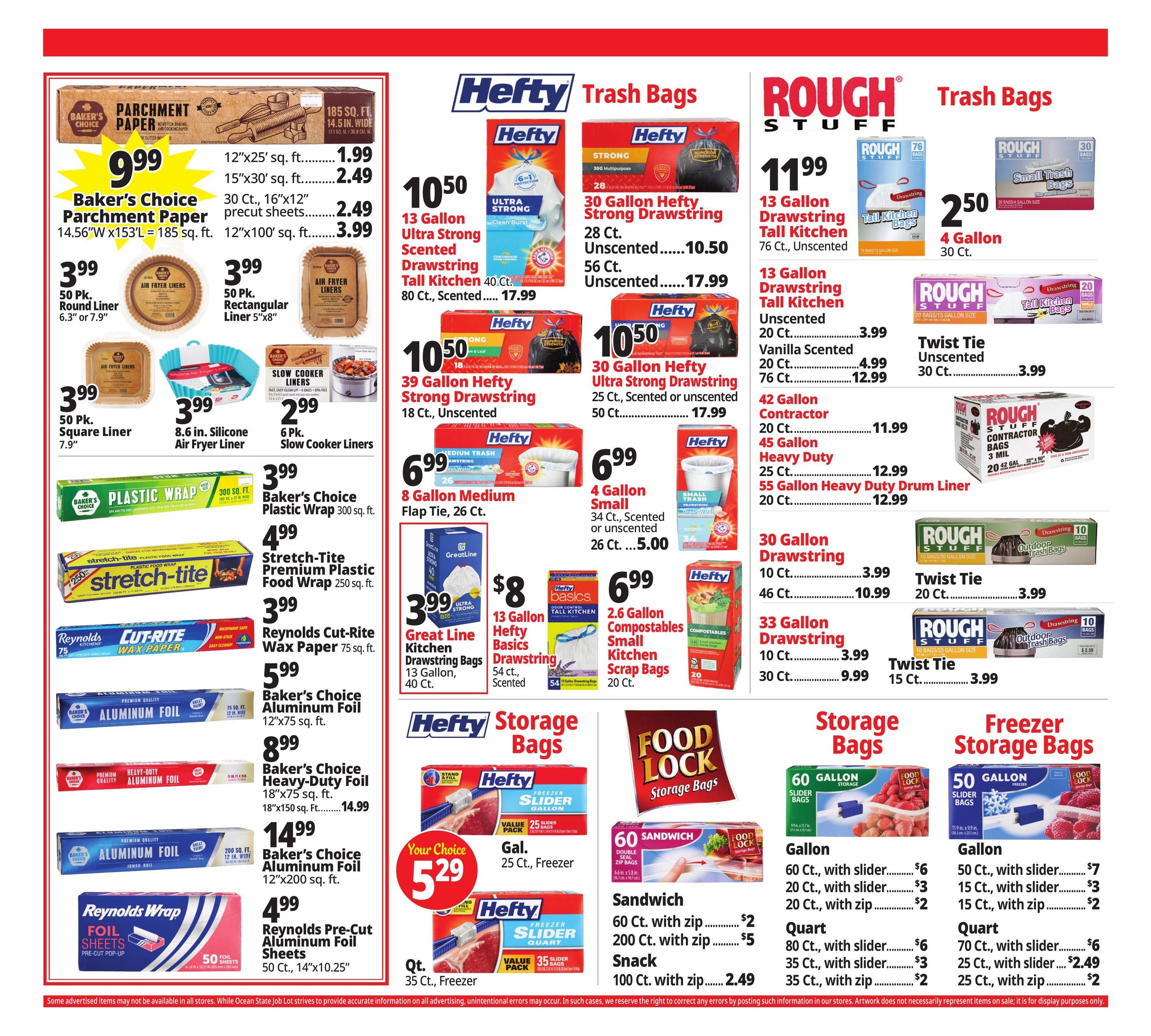 Ocean State Job Lot (Valley Forge Area, PA) Weekly Ad October 1 - 7, 2026