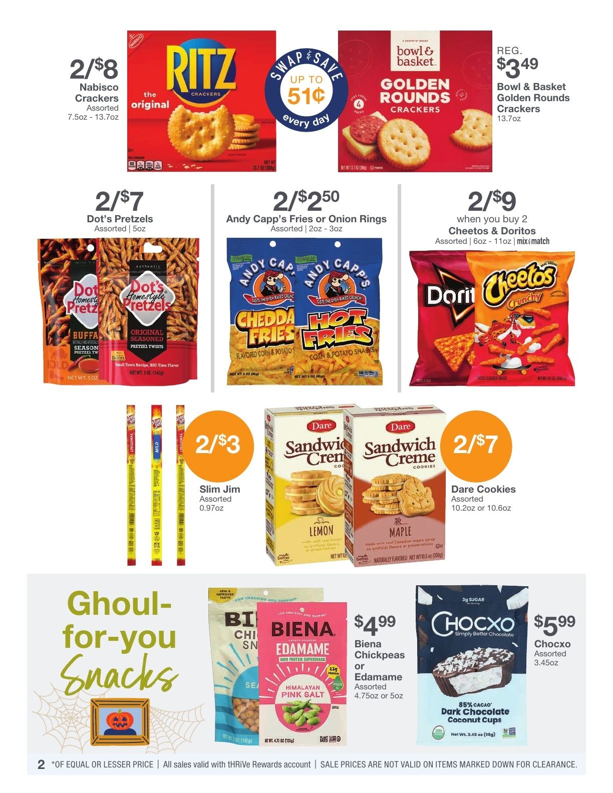 Kinney Drugs Thrive Weekly Ad October 1 - 31, 2026