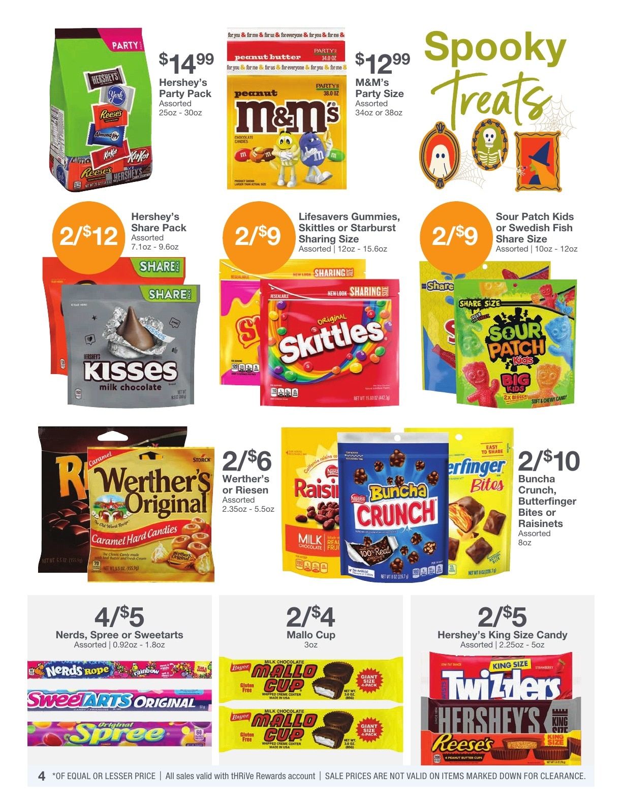 Kinney Drugs Thrive Weekly Ad October 1 - 31, 2026