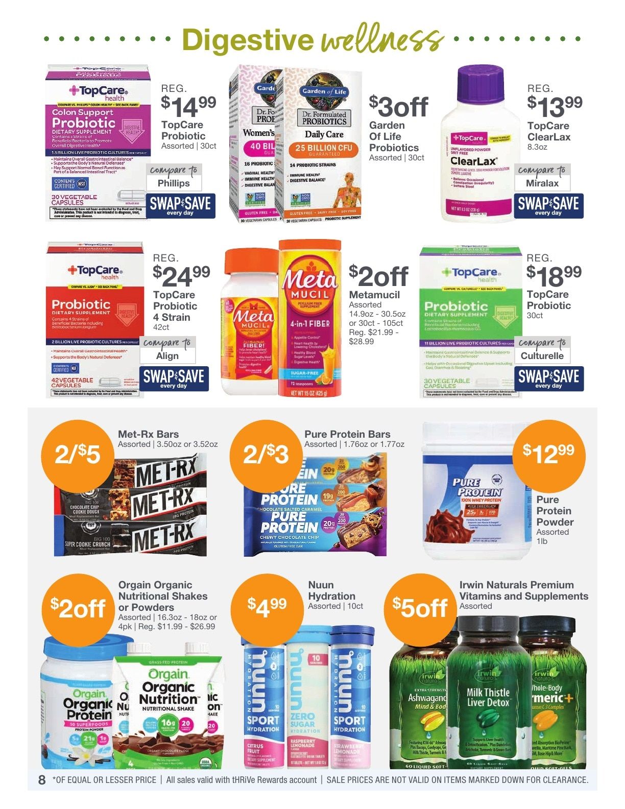 Kinney Drugs Thrive Weekly Ad October 1 - 31, 2026