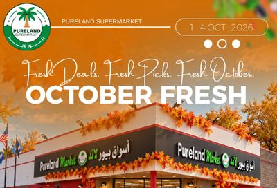 Pureland Supermarket Weekly Ad October 1 - 7, 2026