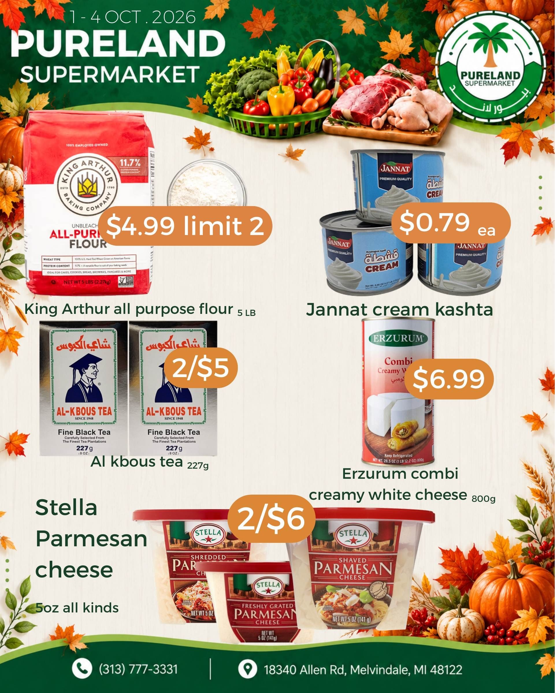 Pureland Supermarket Weekly Ad October 1 - 7, 2026