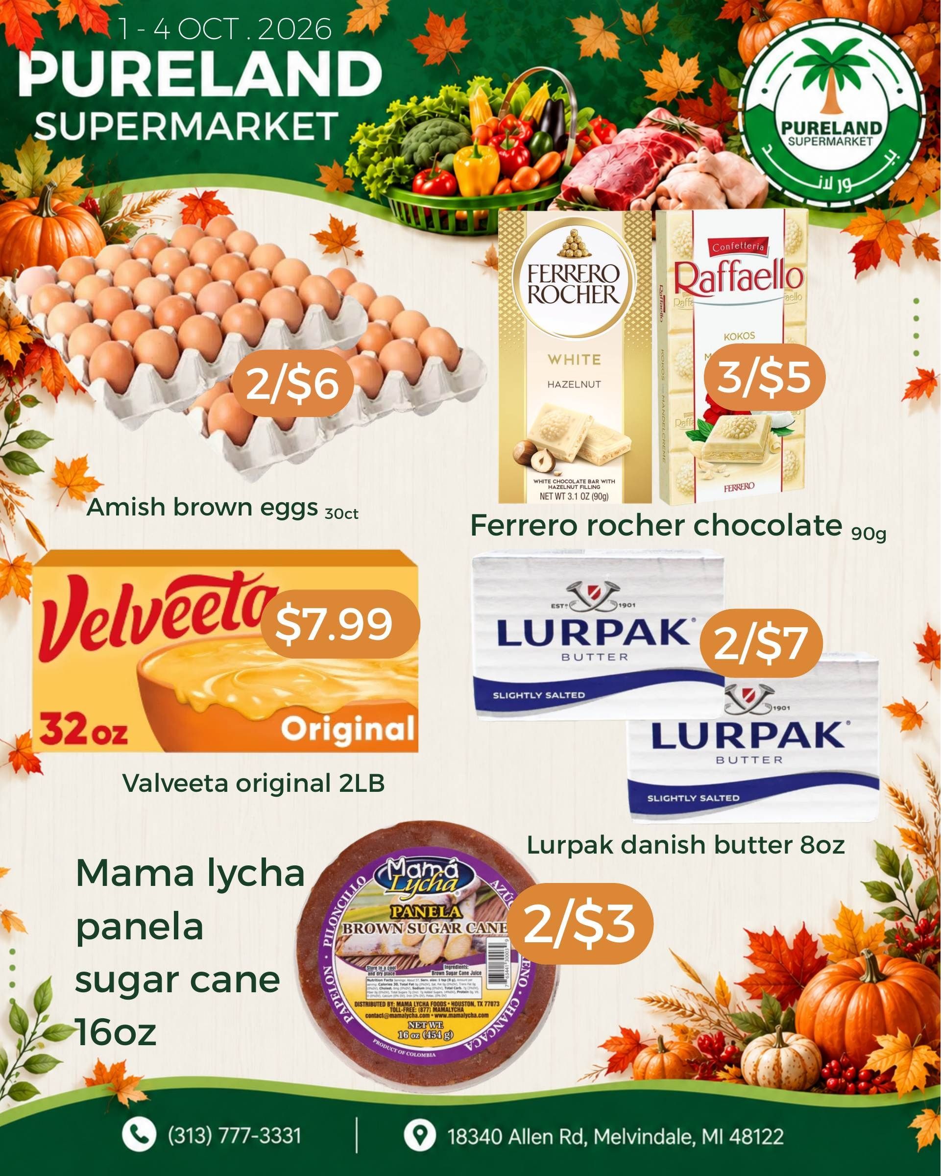 Pureland Supermarket Weekly Ad October 1 - 7, 2026