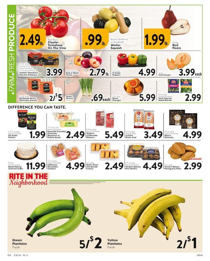 Cramer Hill Supermarket Weekly Ad October 2 - 8, 2026