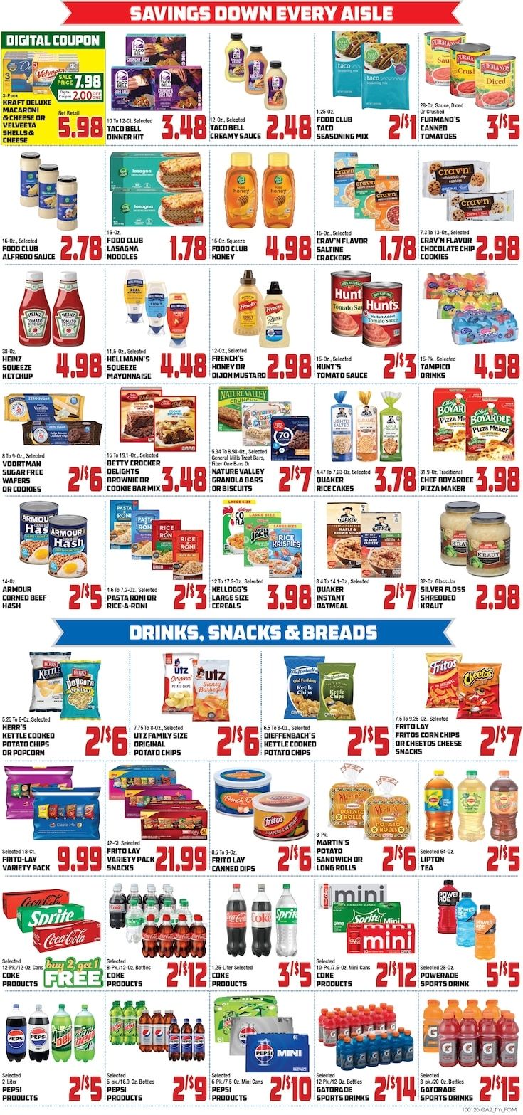 Saubel's Markets Weekly Ad October 1 - 7, 2026