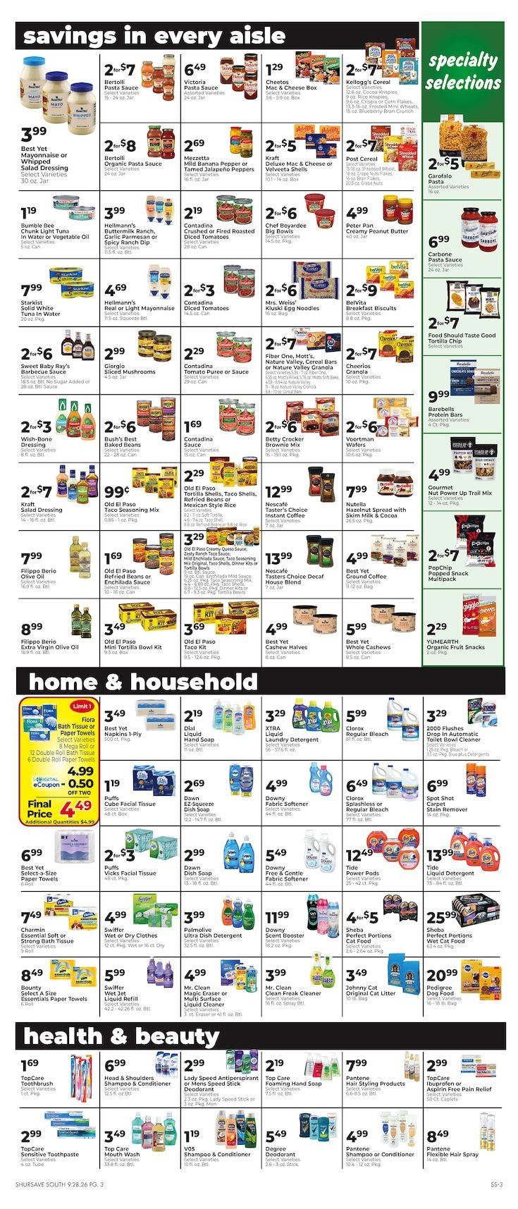 Valley Hometown Market Weekly Ad October 1 - 7, 2026
