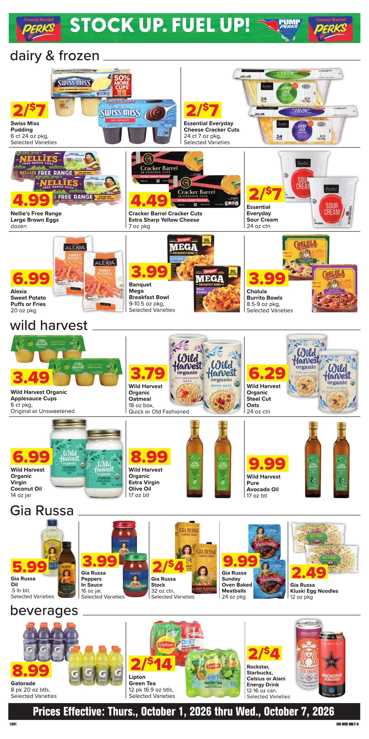 Grove City County Market Weekly Ad October 1 - 7, 2026