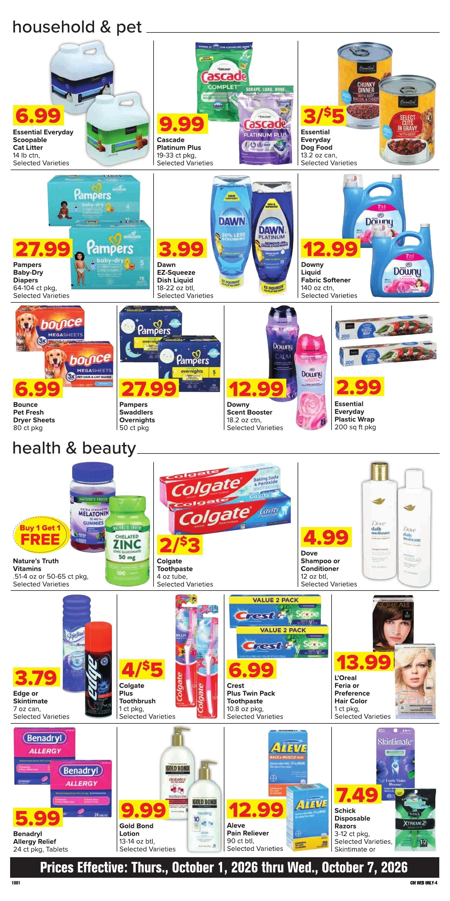 Grove City County Market Weekly Ad October 1 - 7, 2026