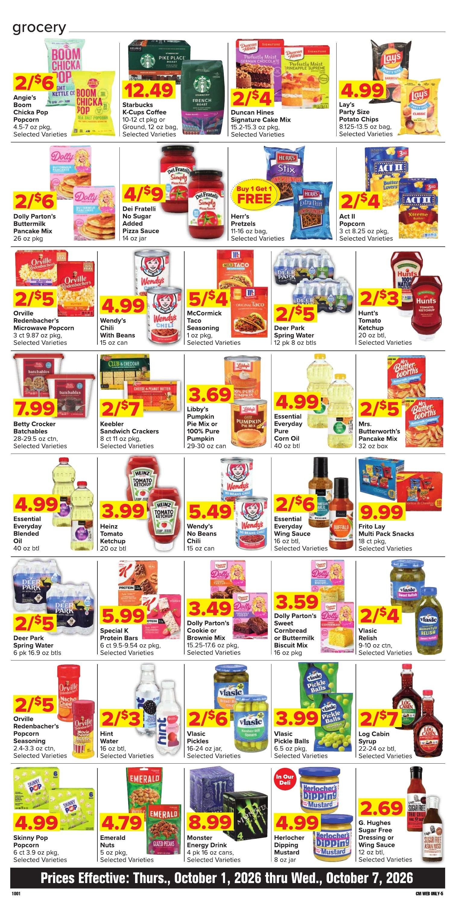 Grove City County Market Weekly Ad October 1 - 7, 2026
