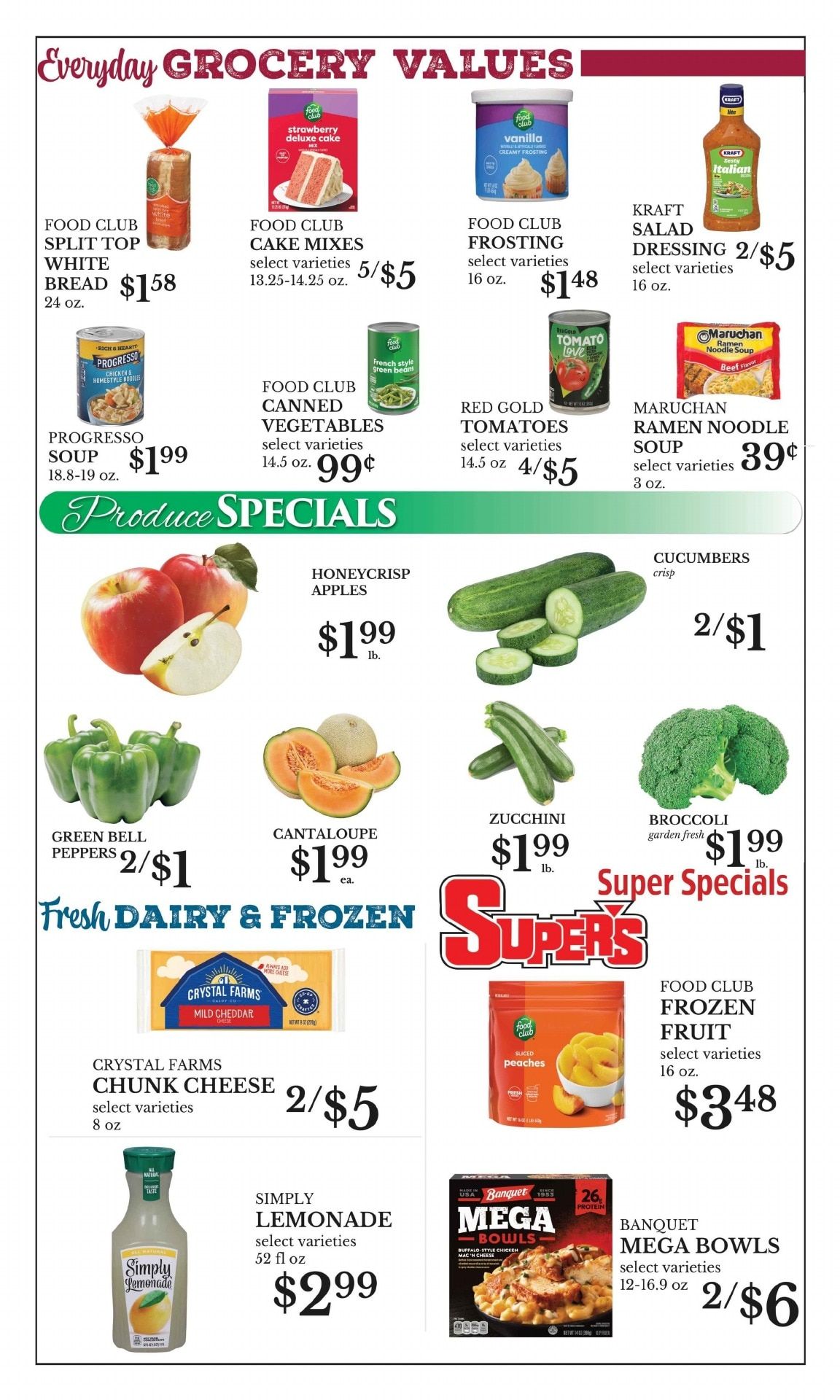 Odell's Super's Weekly Ad October 1 - 7, 2026