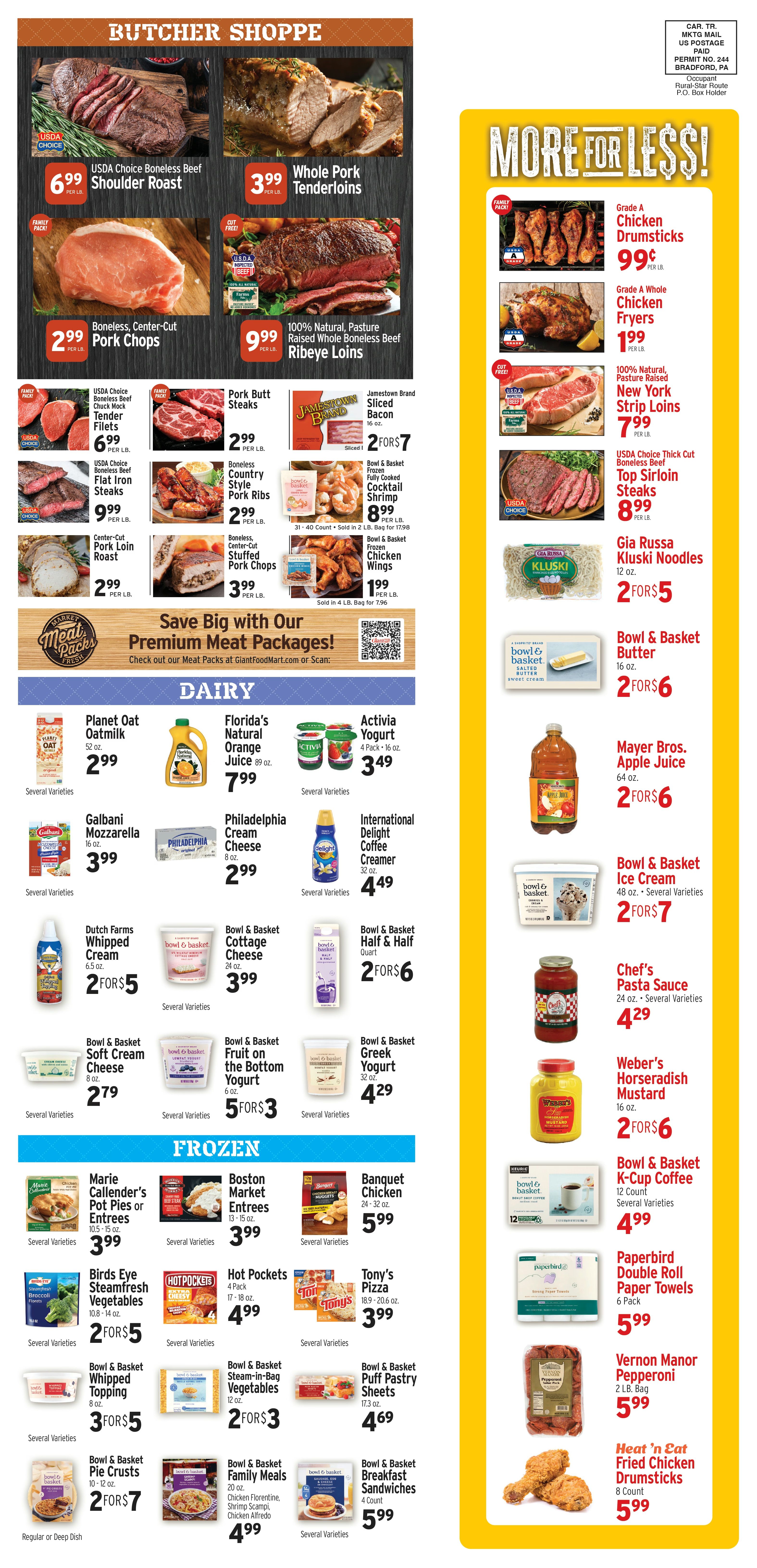 Giant Food Mart Weekly Ad October 9 - 15, 2026