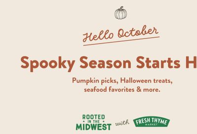 Fresh Thyme Market (Alleman Area, IA) Weekly Ad October 1 - 31, 2026
