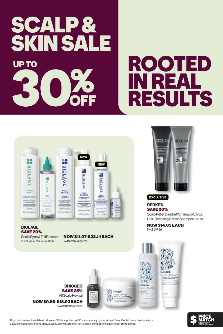 SalonCentric October 2026 Catalog Weekly Ad October 1 - 31, 2026