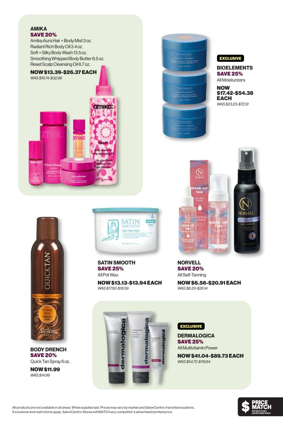SalonCentric October 2026 Catalog Weekly Ad October 1 - 31, 2026